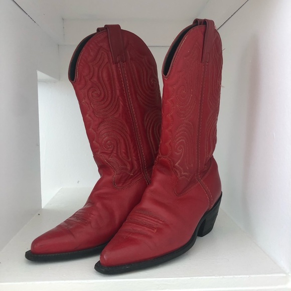 Shoes - Red cowboy boots